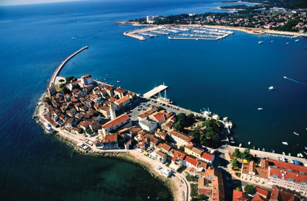 Stadt Umag in Kroatien